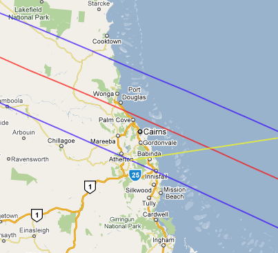 solar eclipse cairns 2012